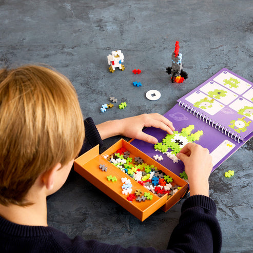 Plus-Plus Puzzles by Number Activity Pad Space