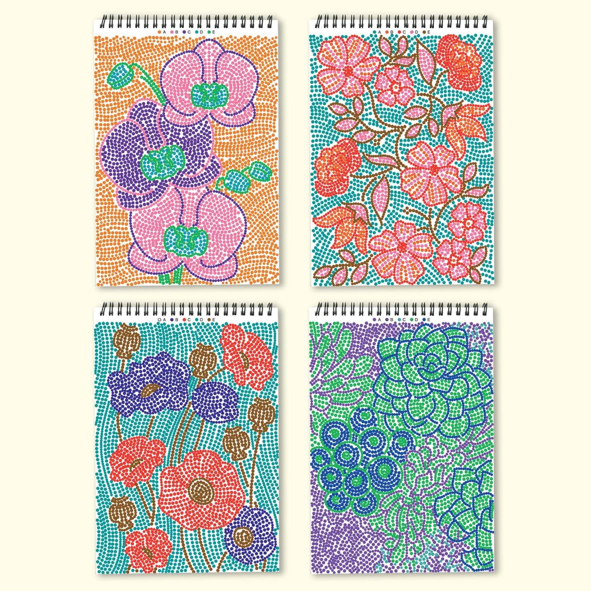 Lifelines Flowart Dot By Letter Botanicals