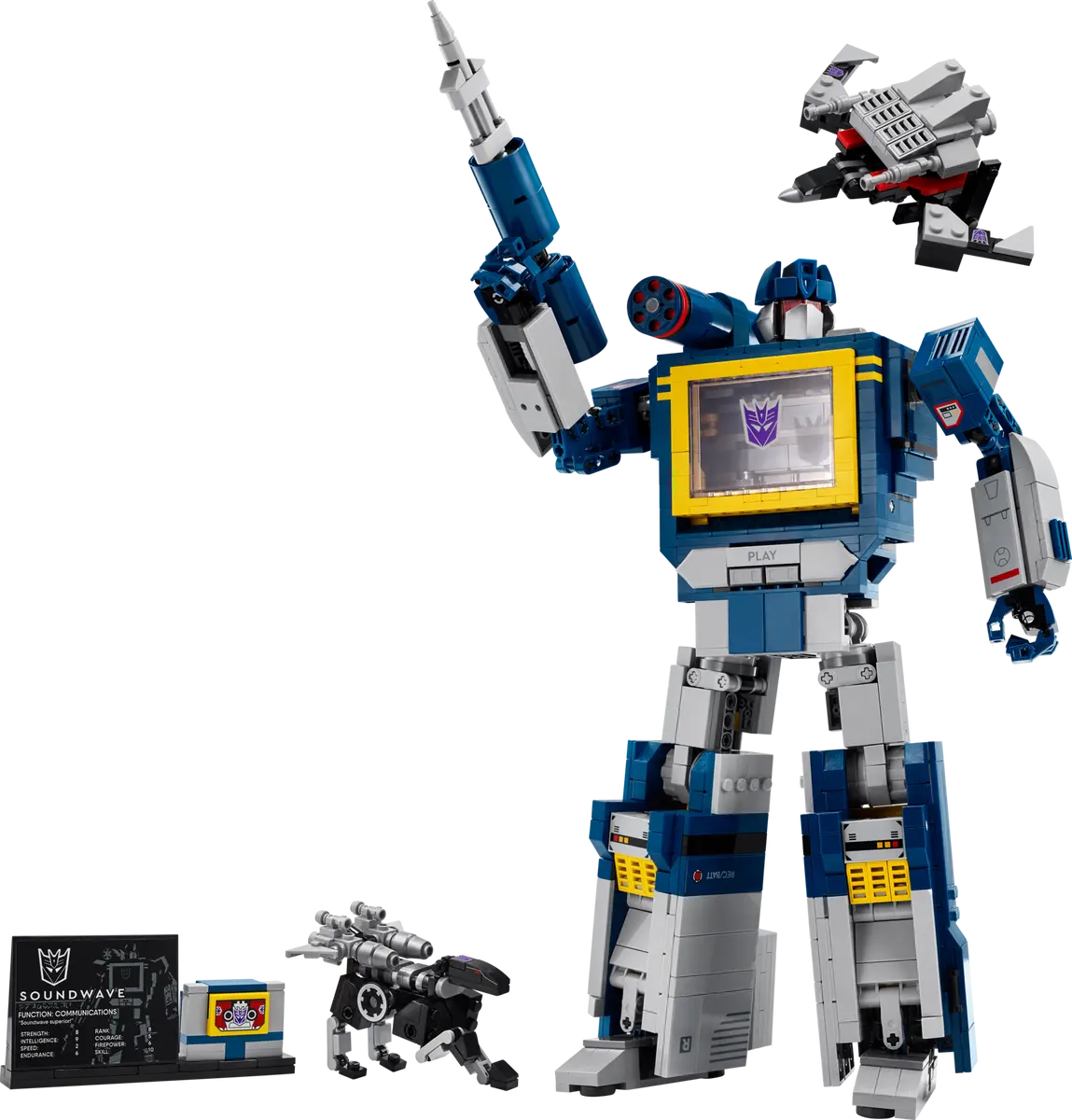 LEGO Icons 10358 Transformers: Soundwave