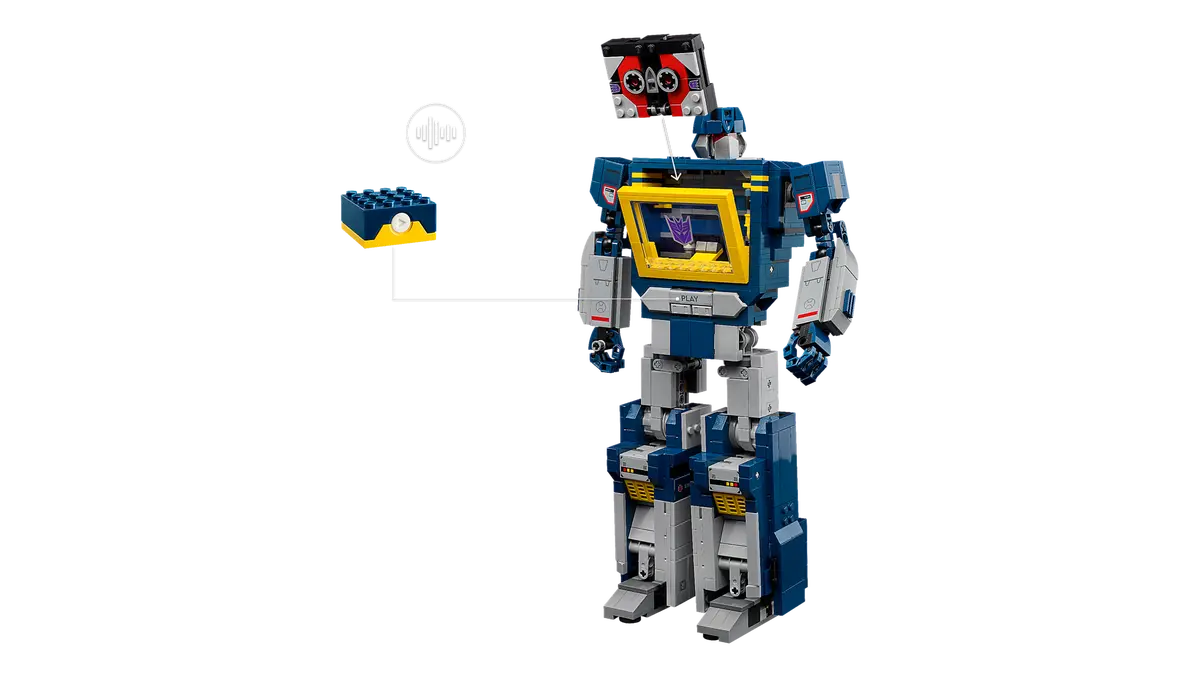 LEGO Icons 10358 Transformers: Soundwave