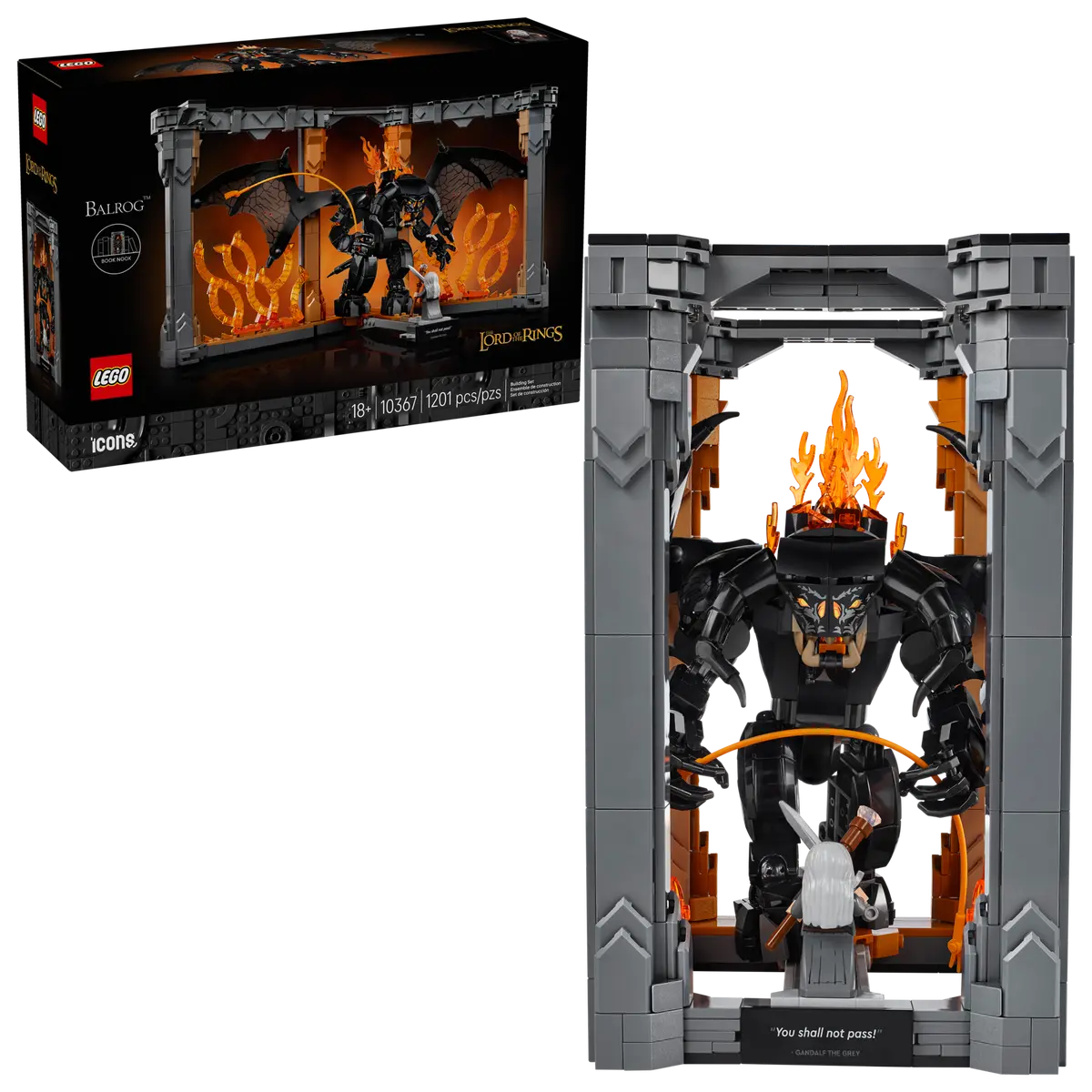 LEGO Icons 10367 Balrog Book Nook