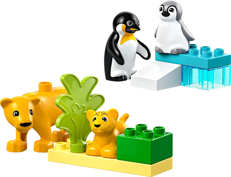 LEGO Duplo 10442 Wild Animal Families: Penguins & Lions
