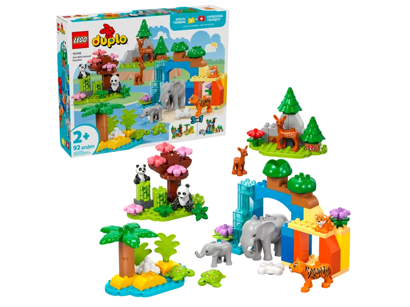 LEGO Duplo 10446 3in1 Wild Animal Families