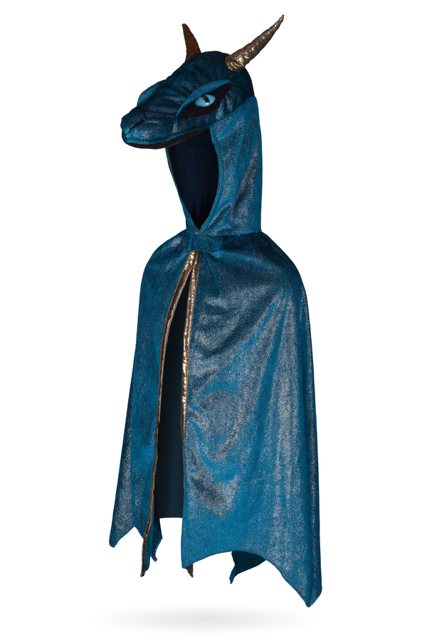 Starry Night Dragon Teal/Gold, Size 5-6