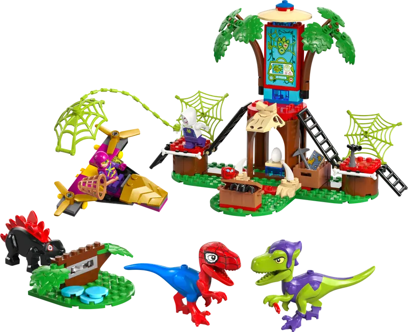 LEGO Spidey 11200 Spidey and Gobbys Raptor Battle at Tree House HQ