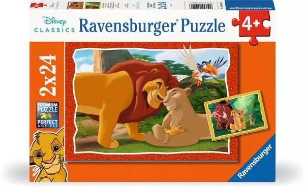 The Lion King Dual 24 Piece Kids Jigsaw Puzzle