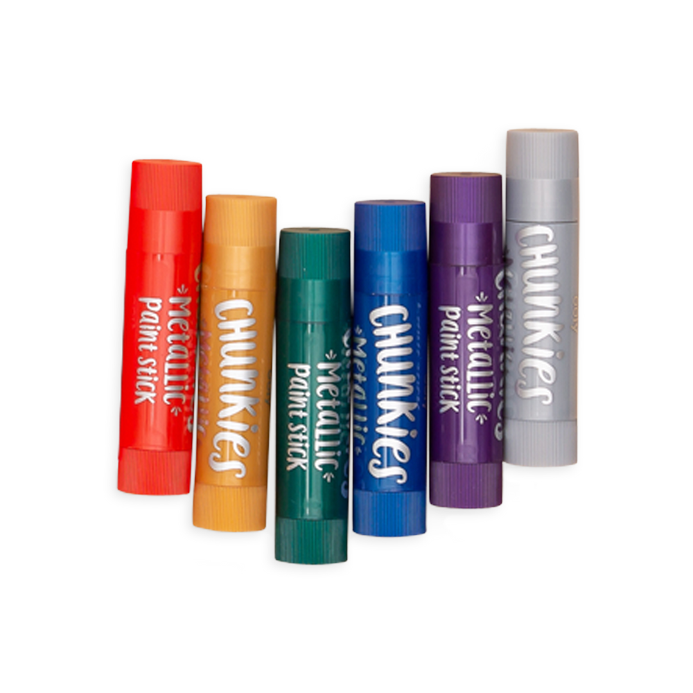 Chunkies Paint Sticks Metallic Package of 6