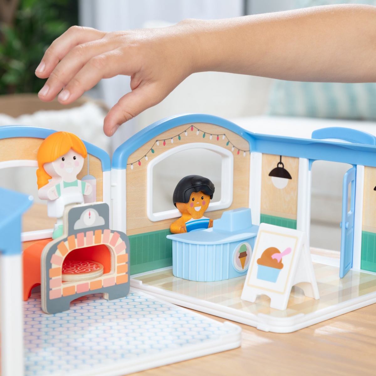 Cheery Lane Ice Cream & Pizza Play Set