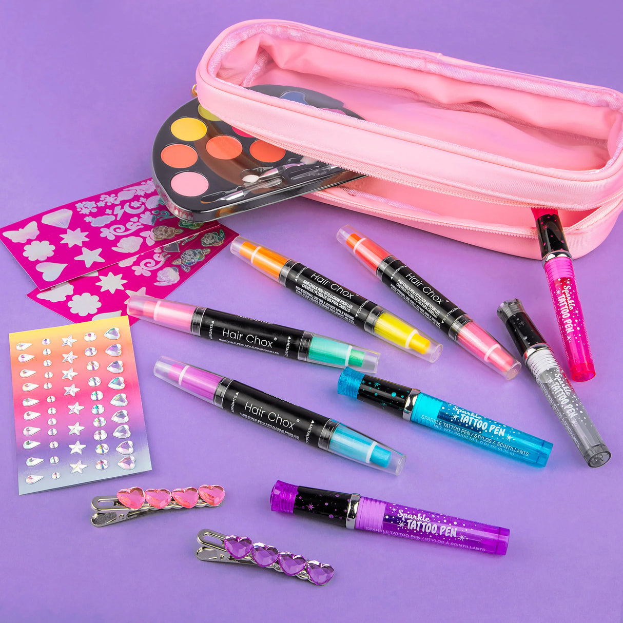 Color Me Pretty Hair & Body Art Kit