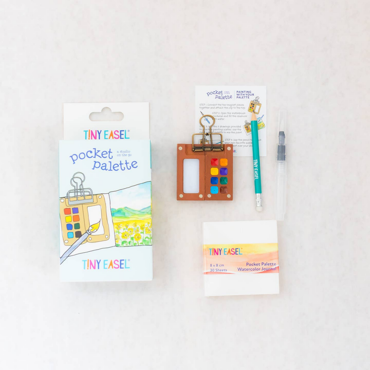 Tiny Easel Pocket Palette A Studio on the Go