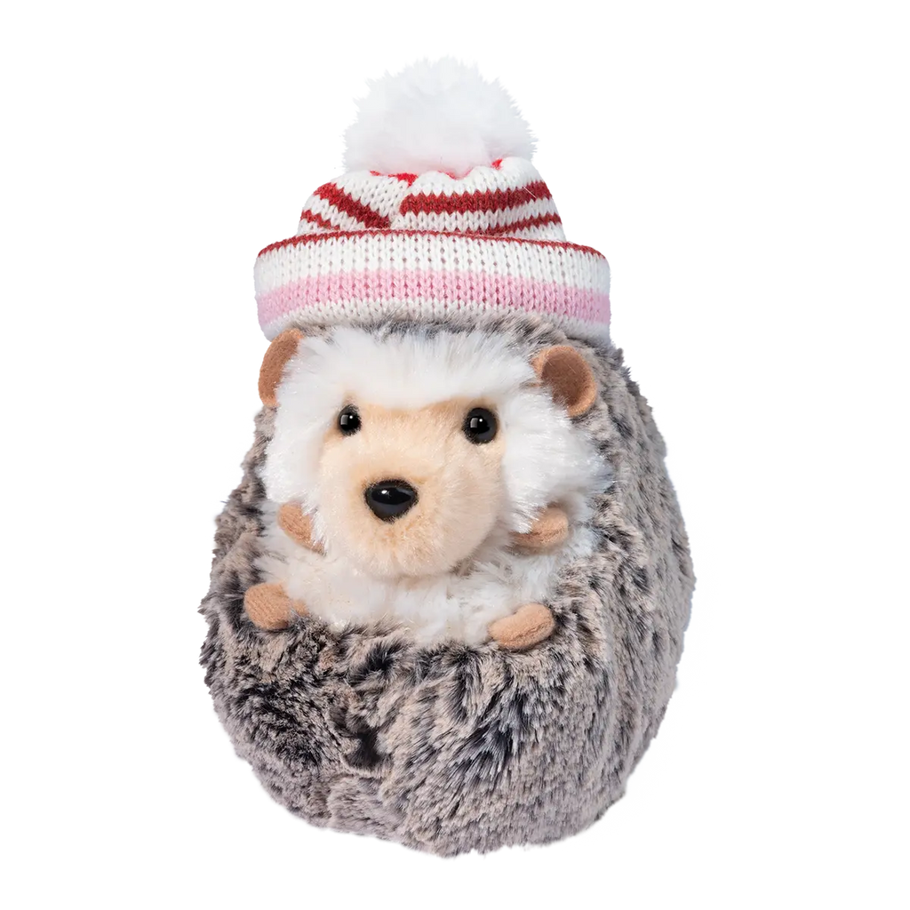 Spunky Hedgehog W/ Winter Hat