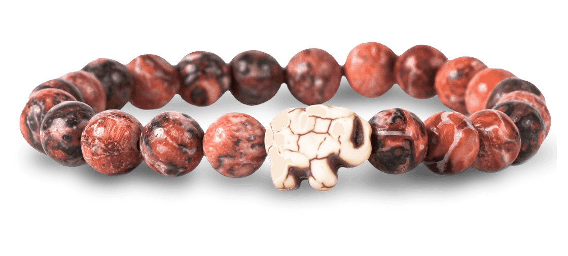 Fahlo Bracelet Elephant Desert Stone