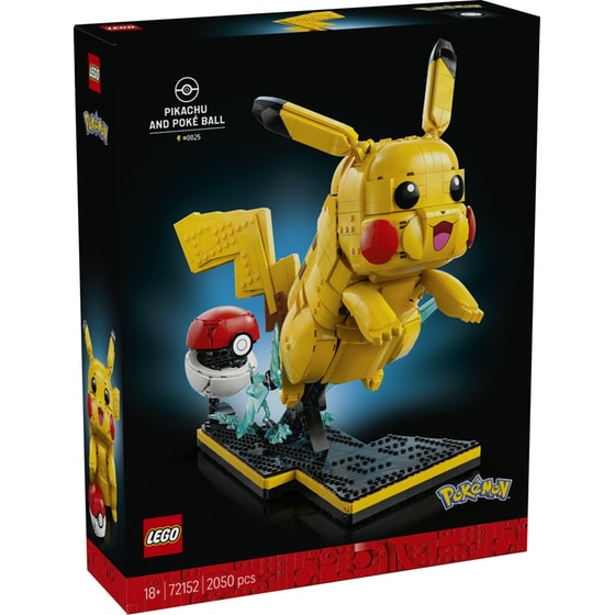 LEGO Pokemon 72152 Pikachu & Poke Ball