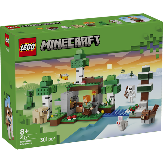 LEGO Minecraft 21593 First Night Adventure
