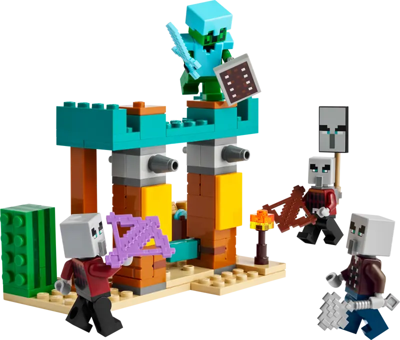 LEGO Minecraft 21267 The Illager Desert Patrol
