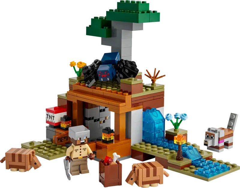 LEGO Minecraft 21269 The Armadillo Mine Expedition