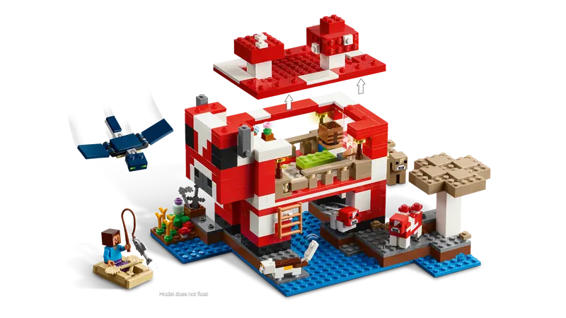 LEGO Minecraft 21270 The Mooshroom House