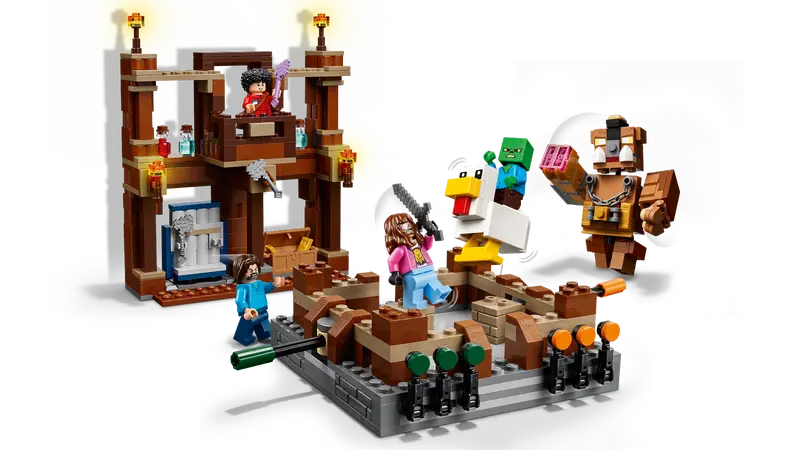 LEGO Minecraft 21272 Woodland Mansion Fighting Ring