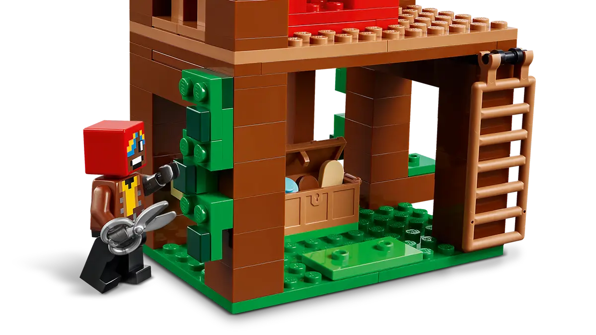 LEGO Minecraft 21282 The Parrot Houses