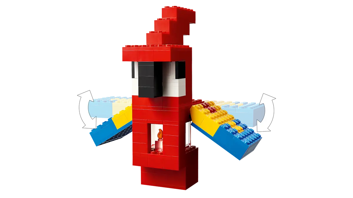 LEGO Minecraft 21282 The Parrot Houses