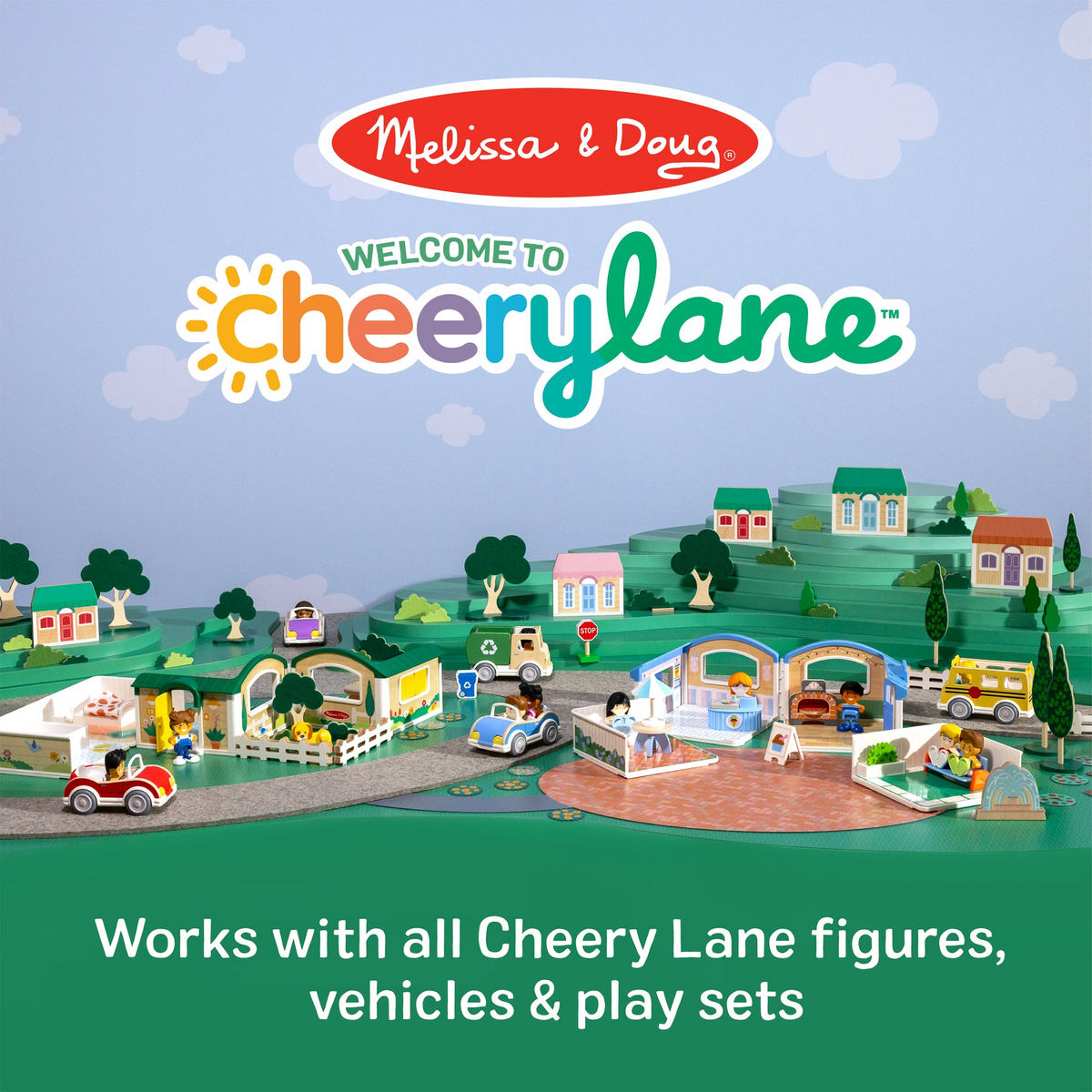 Cheery Lane Car and Play Figure - Boy