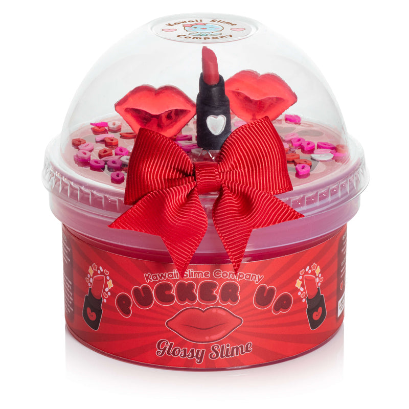 Pucker Up Glossy Kawaii Slime