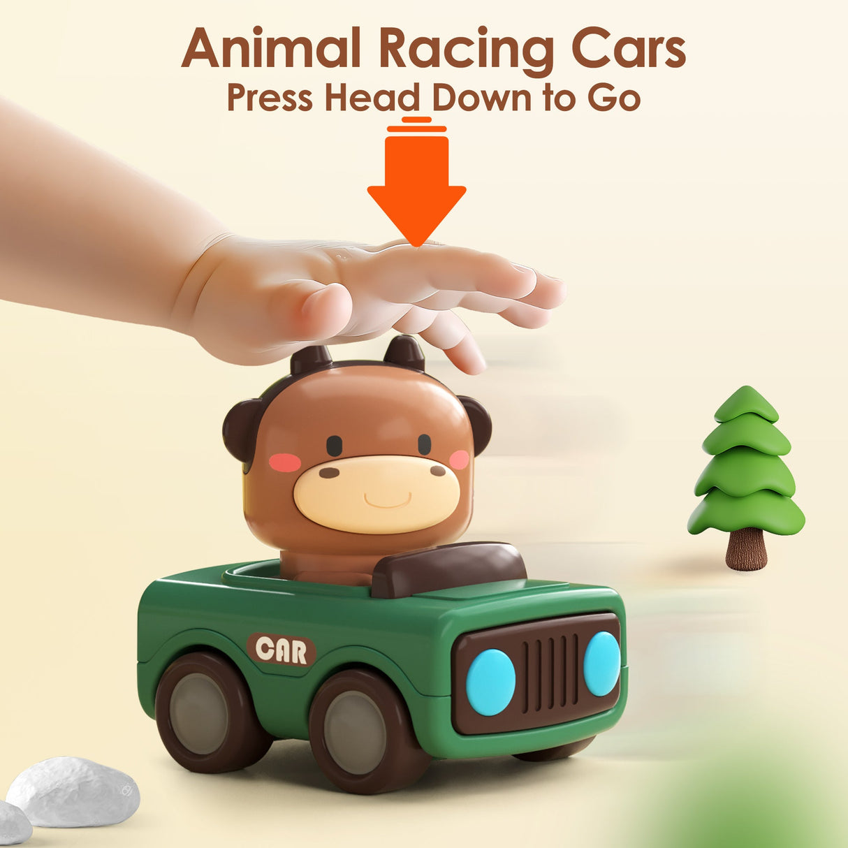Press & Go Race Car