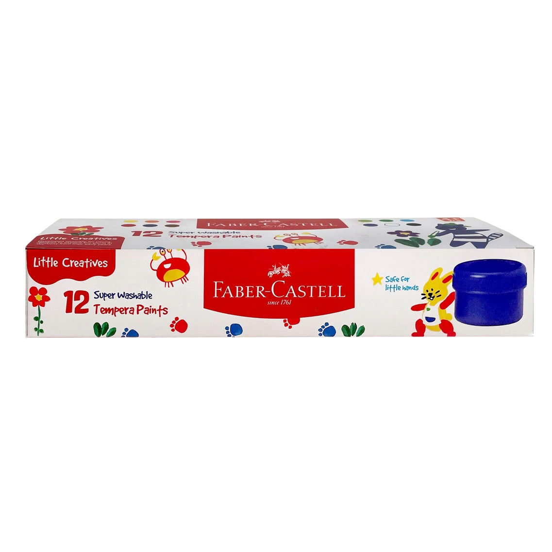 Little Creatives 12 Color Tempera Paint Set