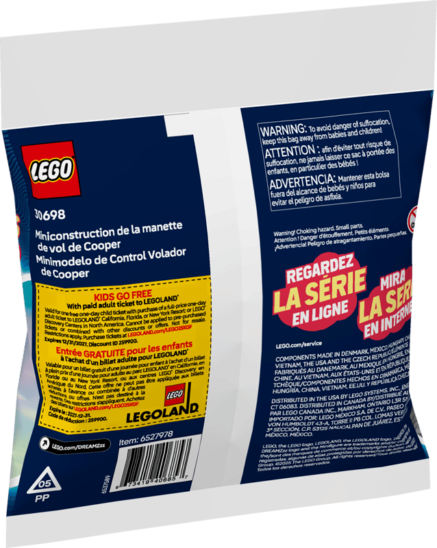 LEGO Novelty 30698 Cooper Flying Controller Mini Build