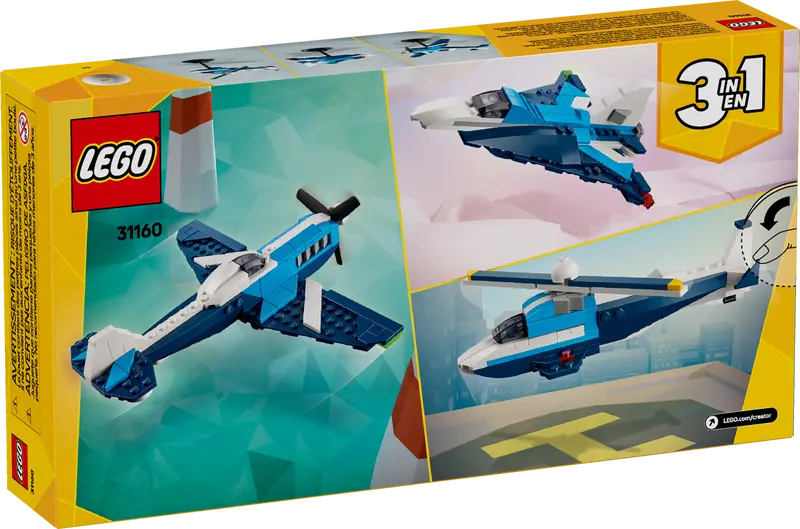 LEGO Creator 31160 Aircraft: Race Plane