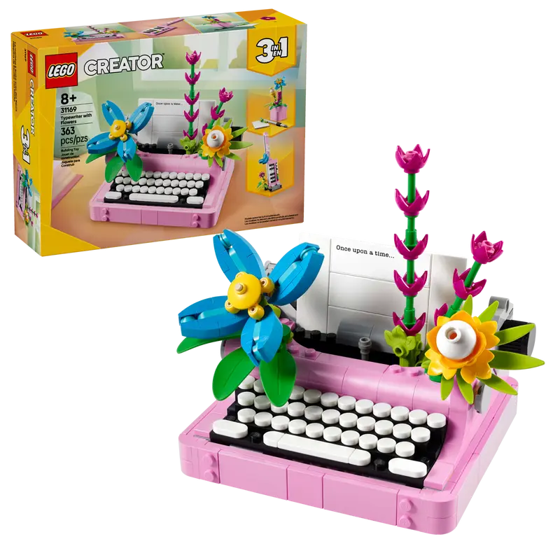 LEGO Creator 31169 Typewriter with Flowers