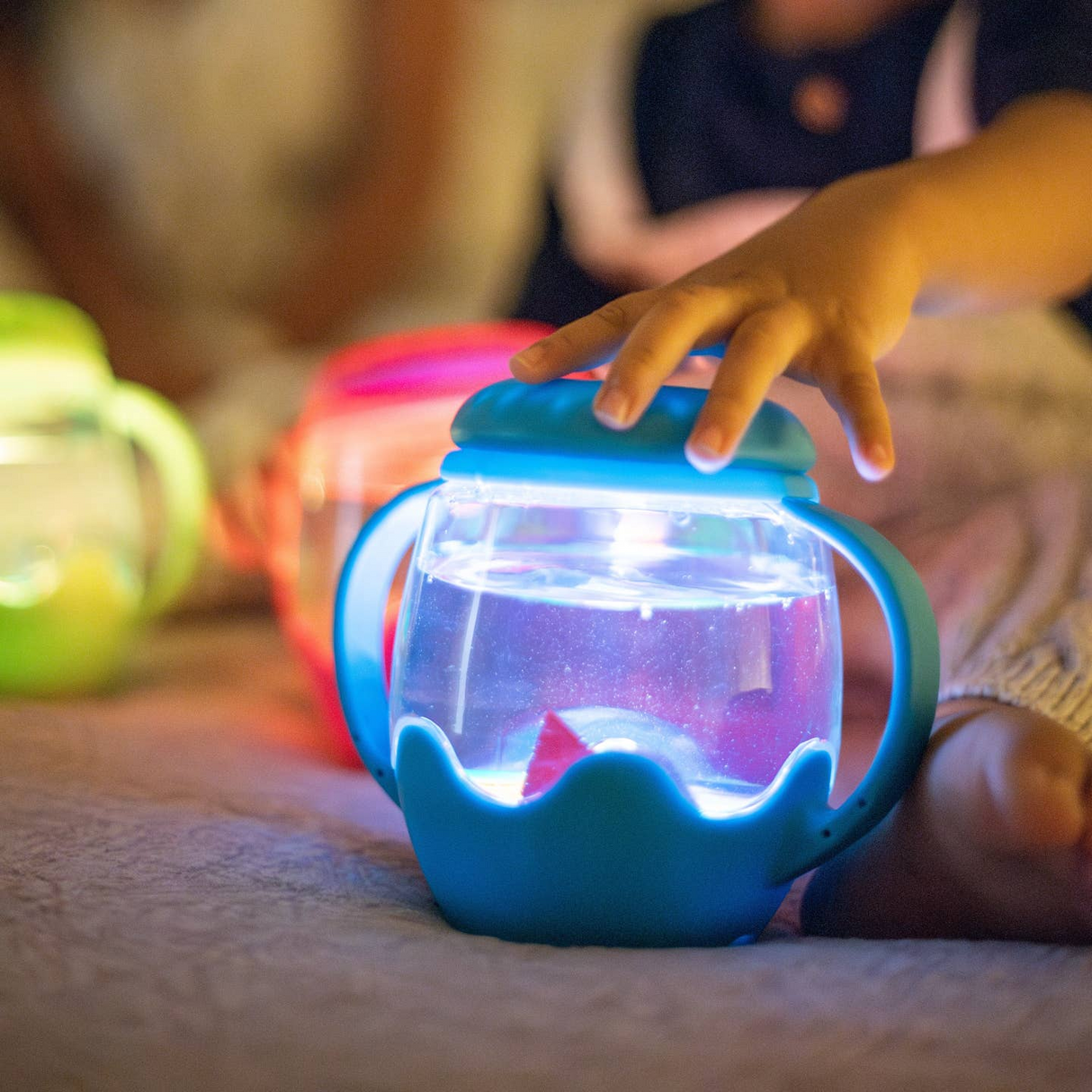 Mini Sensory Play Jar Gift Set - Blue/Blue Lagoon