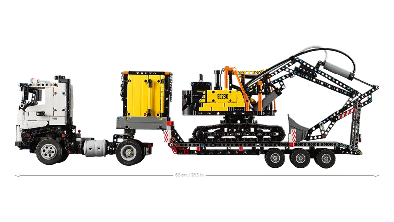 LEGO Technic 42175 Volvo FMX Truck & EC230 Electric Excavator