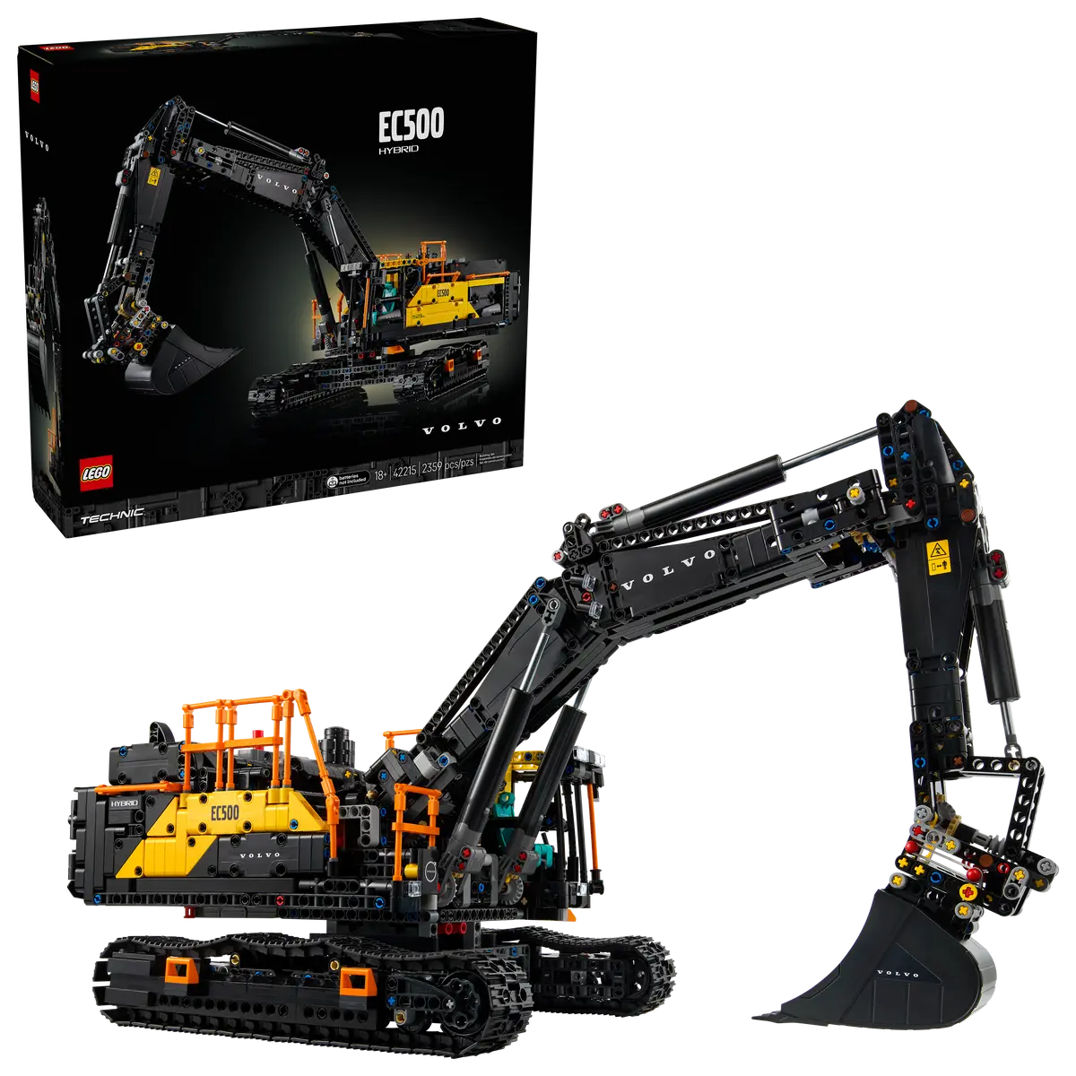 LEGO Technic 42215 Volvo EC500 Hybrid Excavator