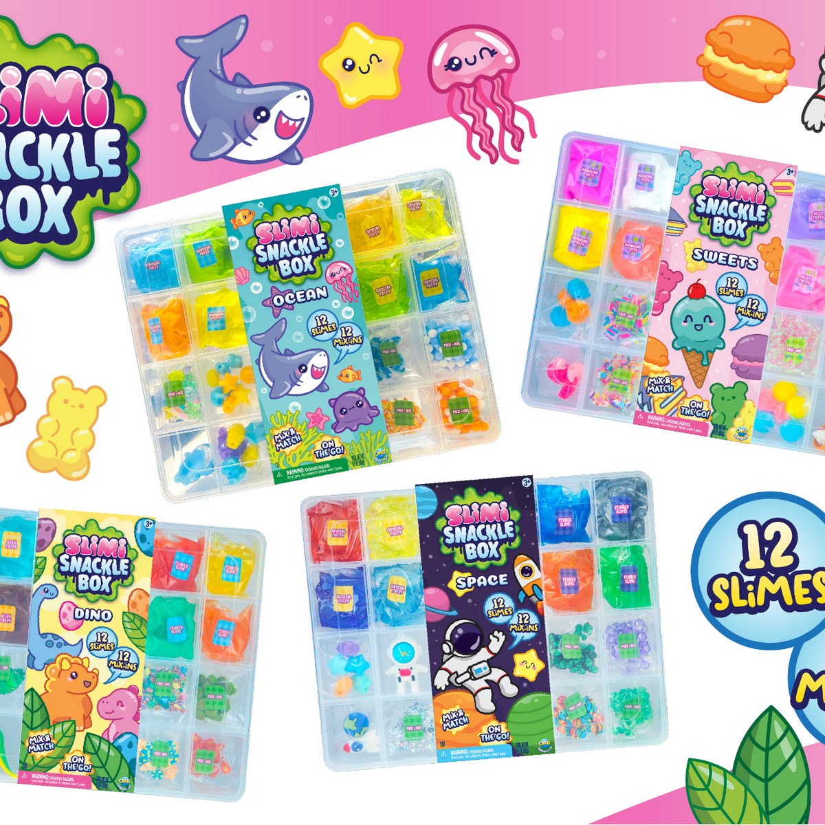 Slimi Snackle Box- Sweets – Turner Toys
