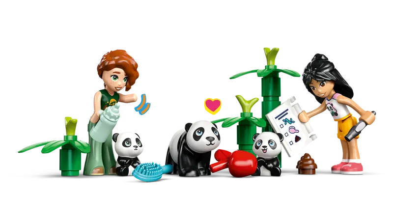 LEGO Friends 42648 Panda Sanctuary Animal Care