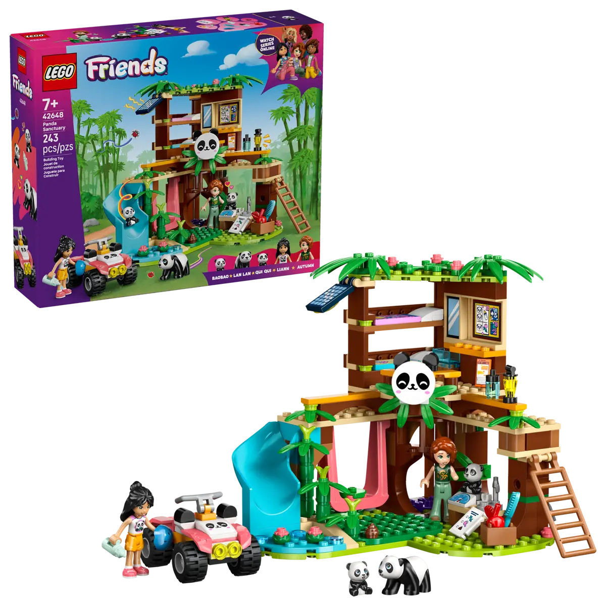 LEGO Friends 42648 Panda Sanctuary Animal Care