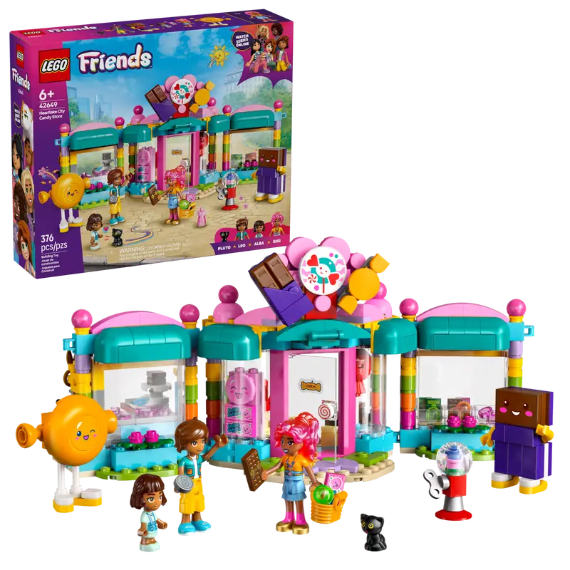 LEGO Friends 42649 Heartlake City Candy Store
