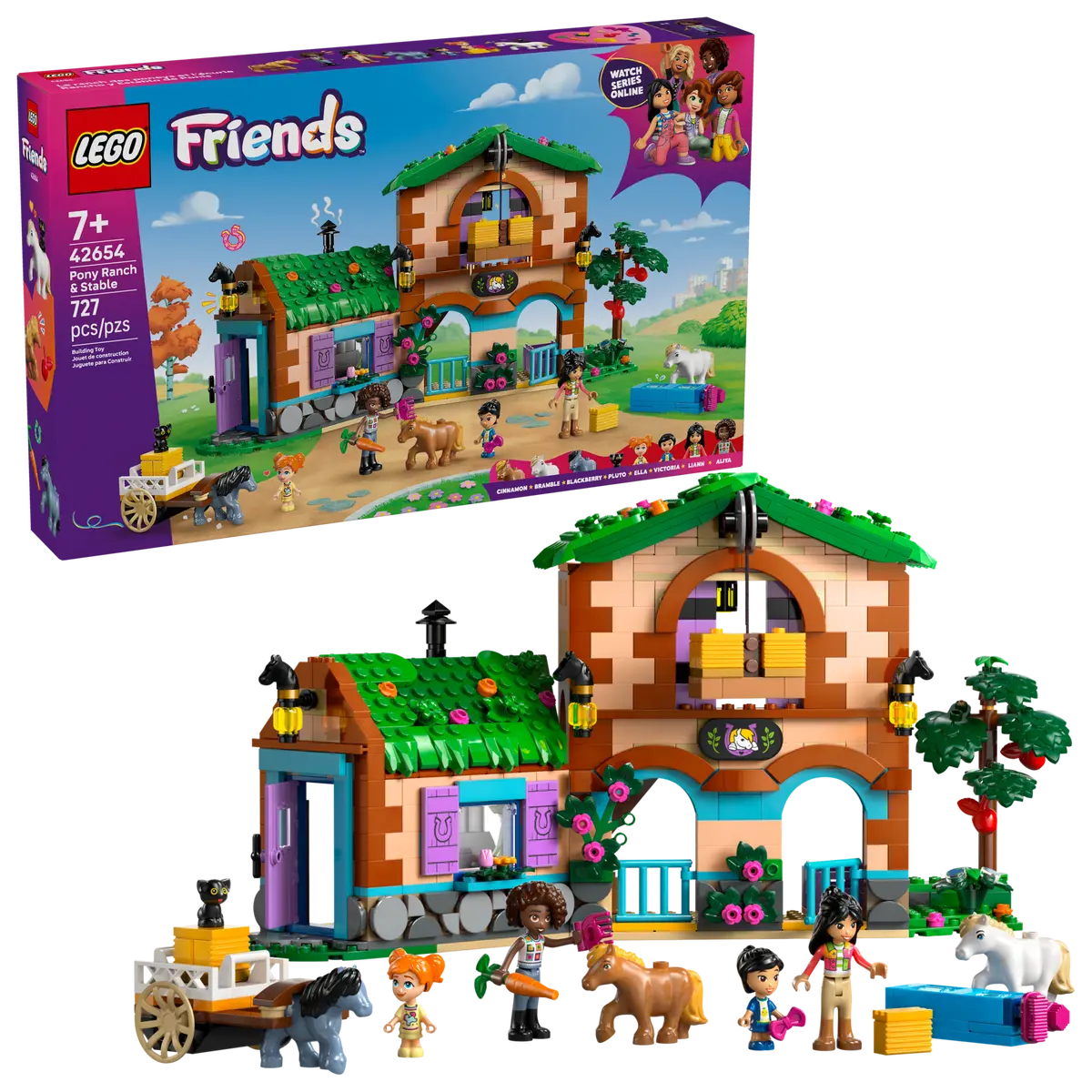LEGO Friends 42654 Pony Ranch & Stable