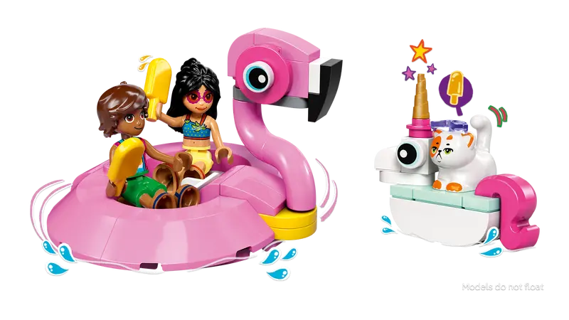 LEGO Friends 42658 Unicorn & Flamingo Pool Party