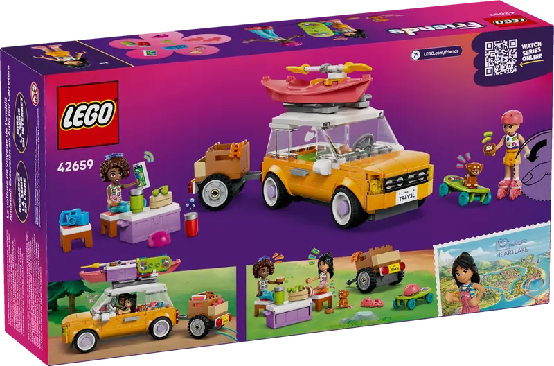 LEGO Friends 42659 Friendship Road-Trip Travel Car