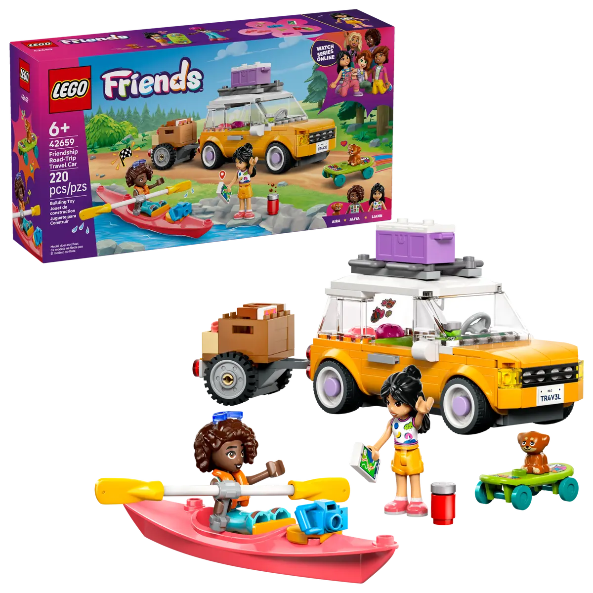 LEGO Friends 42659 Friendship Road-Trip Travel Car