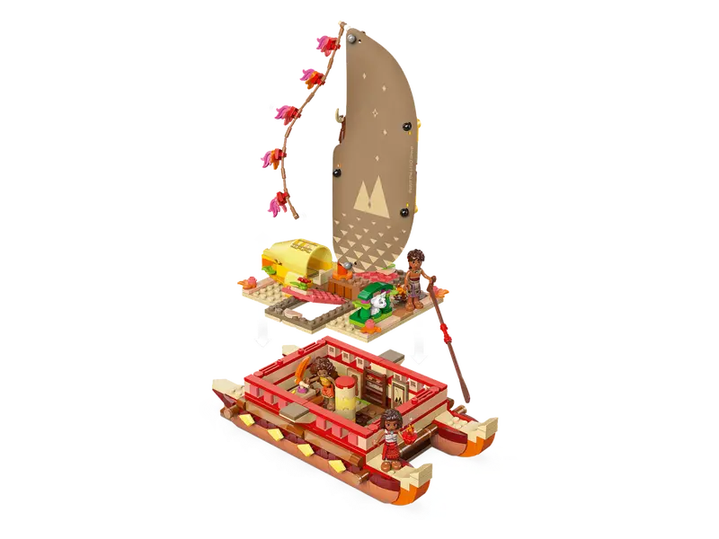 LEGO Disney 43270 Moanas Adventure Canoe