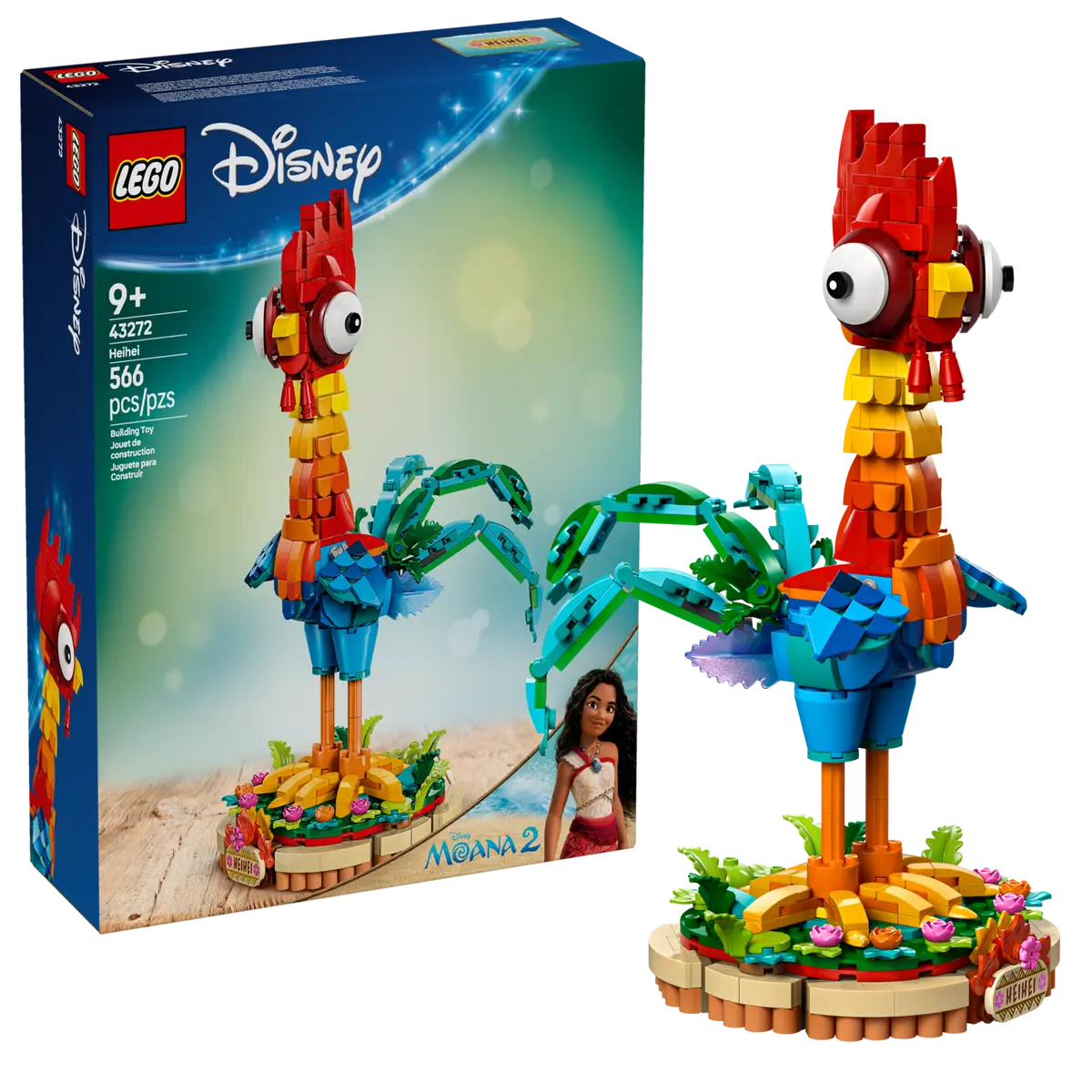 LEGO Disney 43272 Heihei Display Figure
