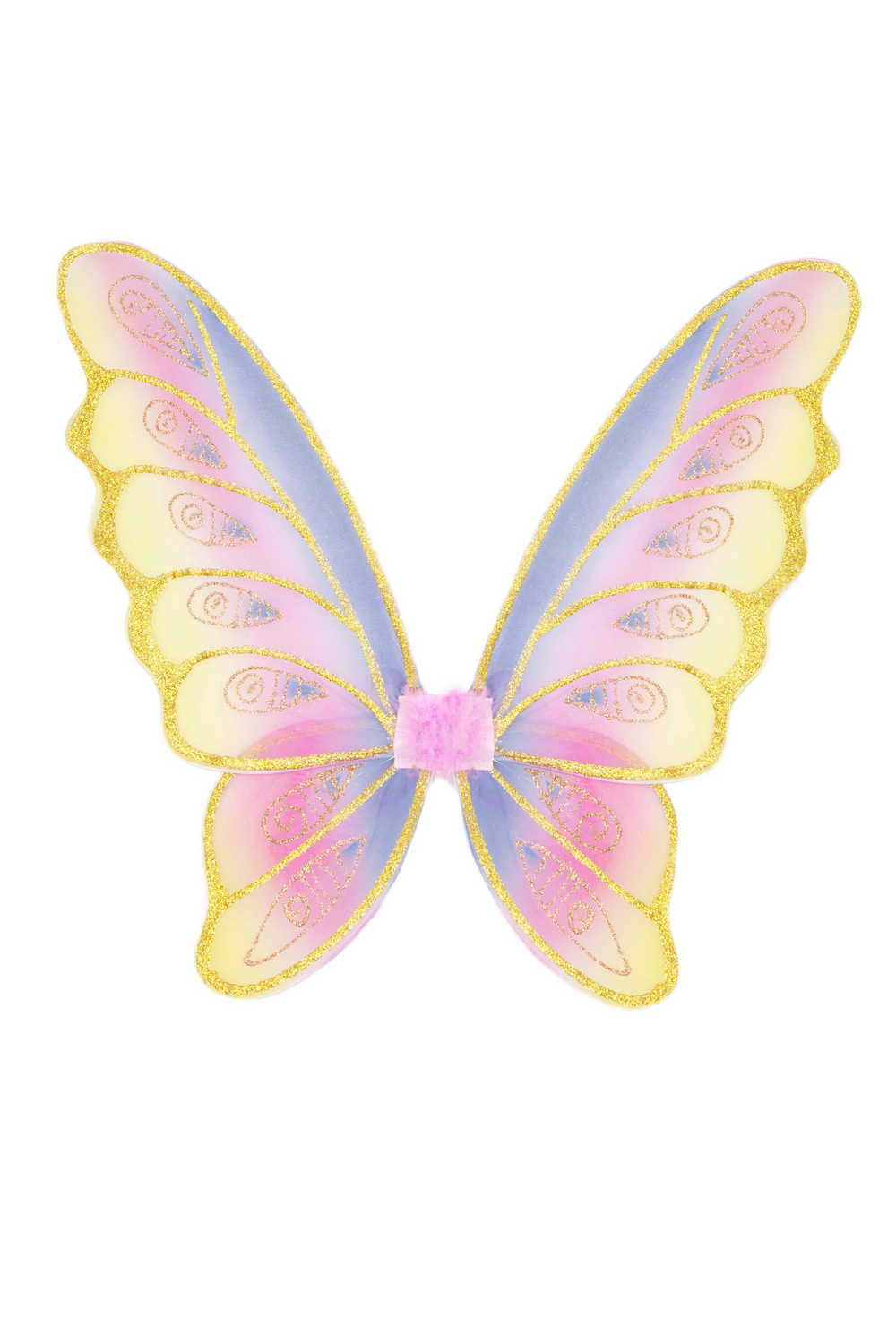 Glitter Rainbow Wings Set