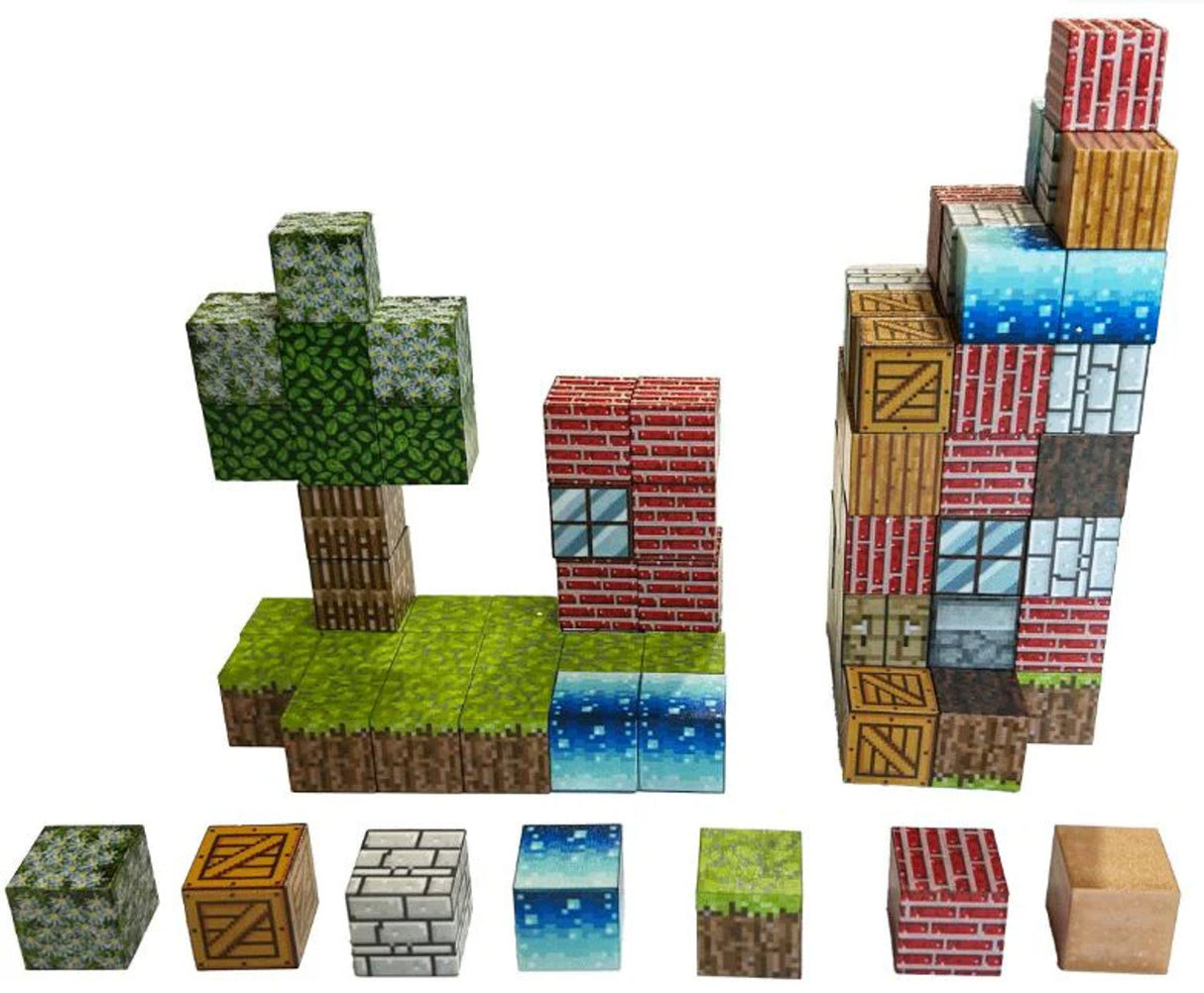 50 Piece Click Blocks Magnetic Building Set