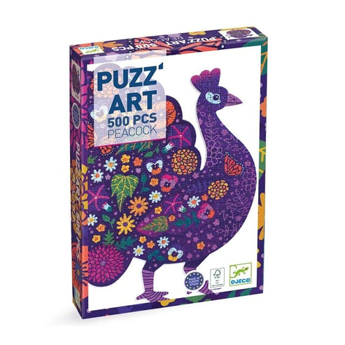 Djeco Puzz'Art Peacock 500pcs