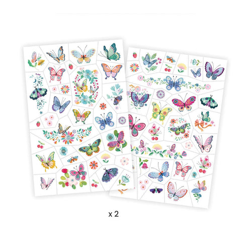 Djeco Tattoos Dream Butterflies
