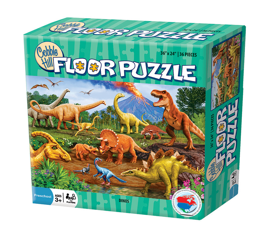 Cobble Hill Dinos 36 Piece Floor Puzzle