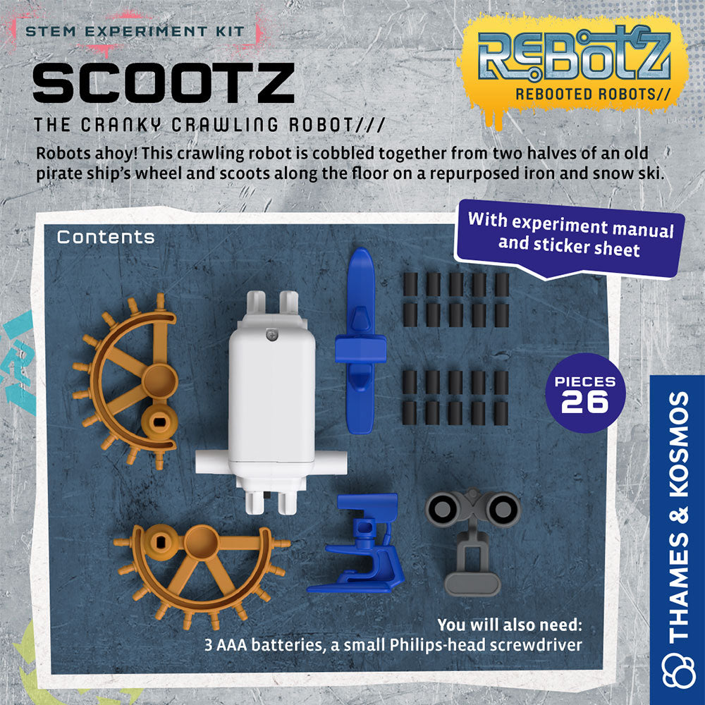 Scootz Crawling Robot
